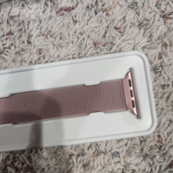 Watch band Stainless Steel Mesh Pink - Picture 4 of 4